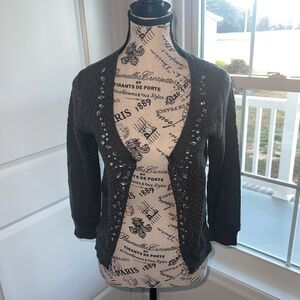American Eagle Cardigan with Embellishments